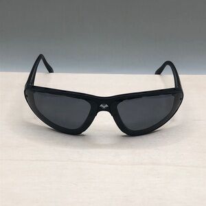 Solar Bat, Bat Eye Wrap Sunglasses Black Unisex Japan Medium Regular Frame